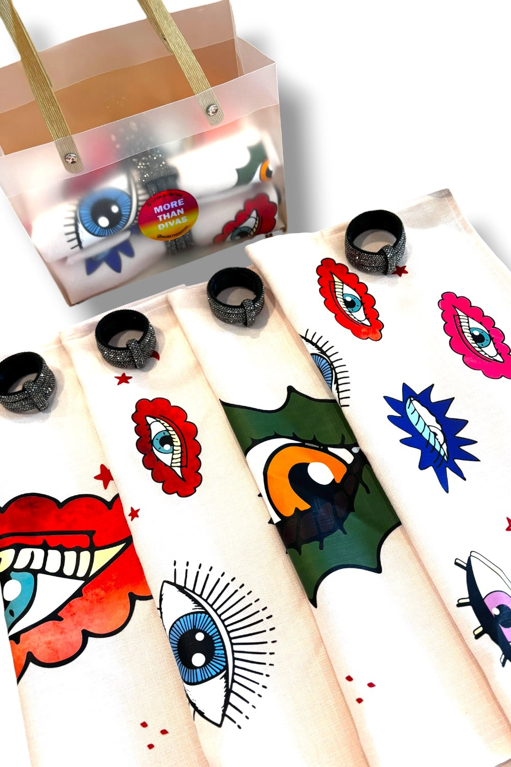 Servilleta Eye Sparkle - Set 4