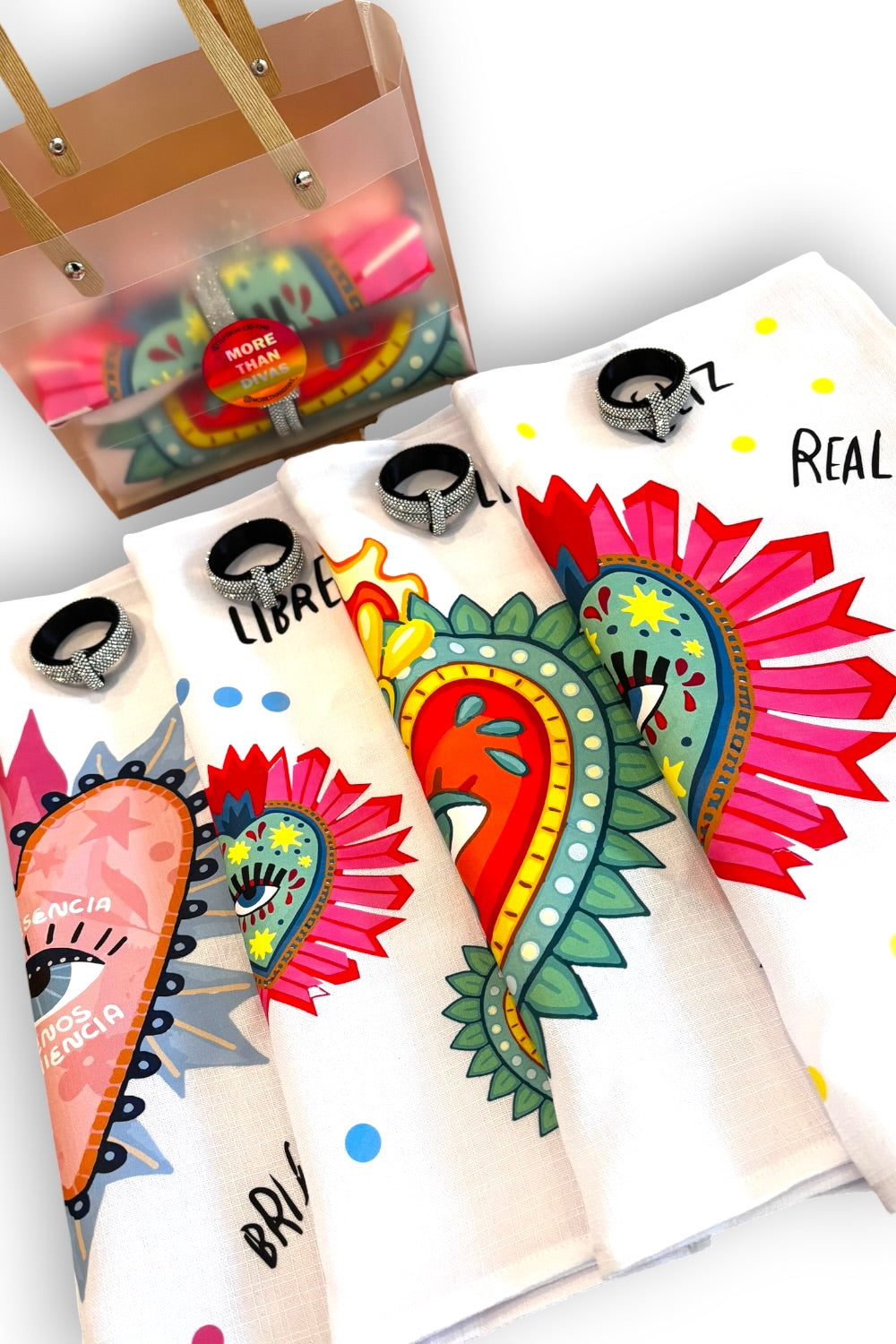 Servilleta Real Love - Set 4
