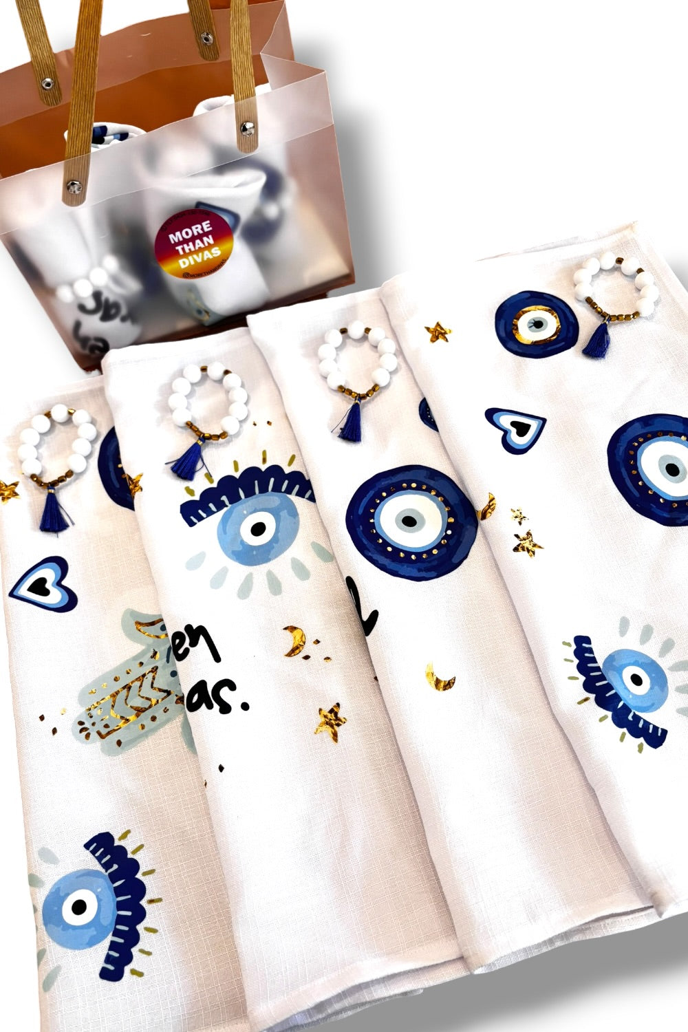 Servilleta Blue Eyes - Set 4