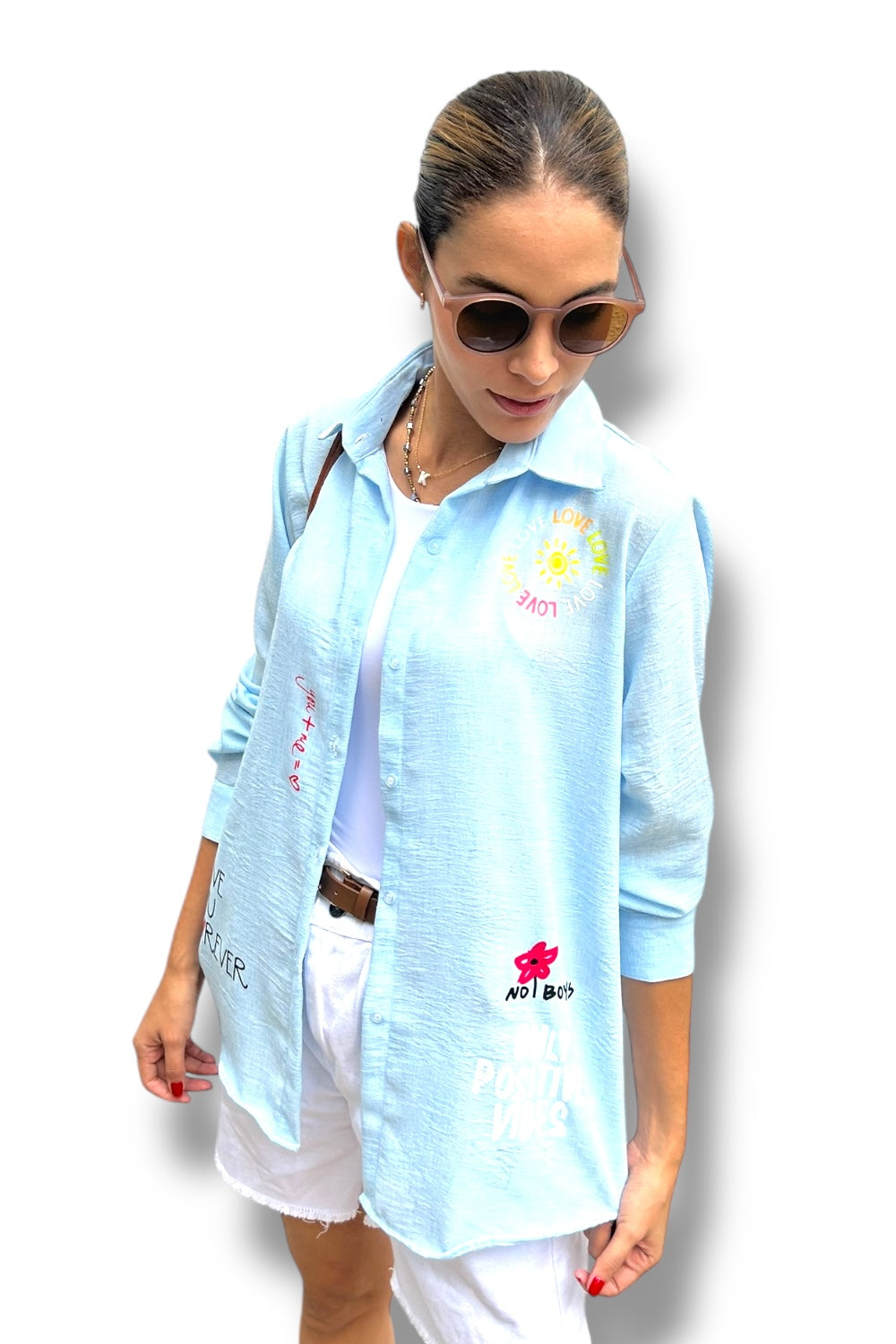 Blusa Positive Vibes