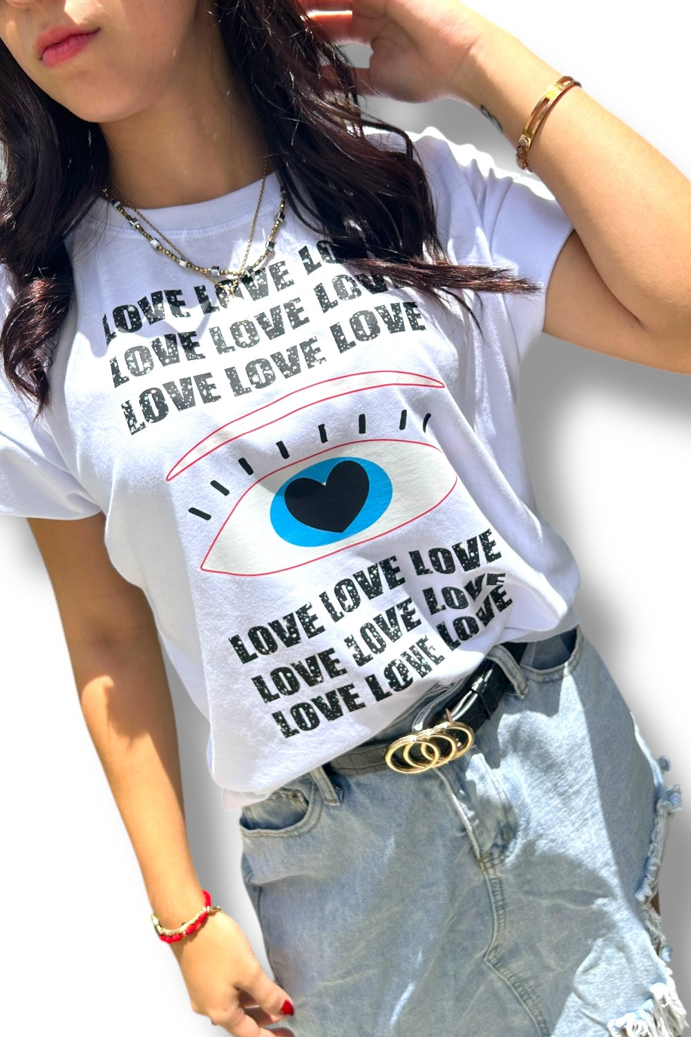 T-Shirt Eye Love