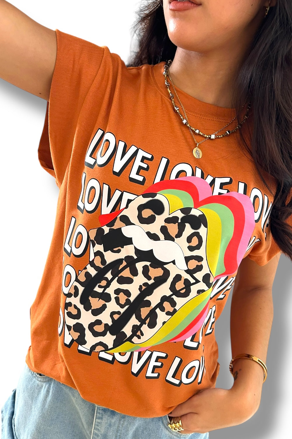 T-Shirt Rolling Love