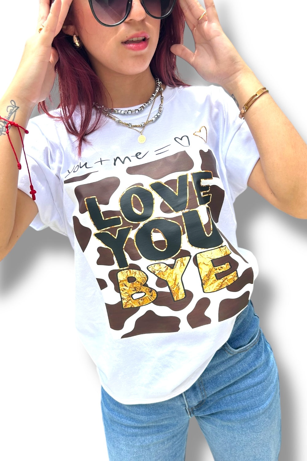 T-Shirt Love You Bye