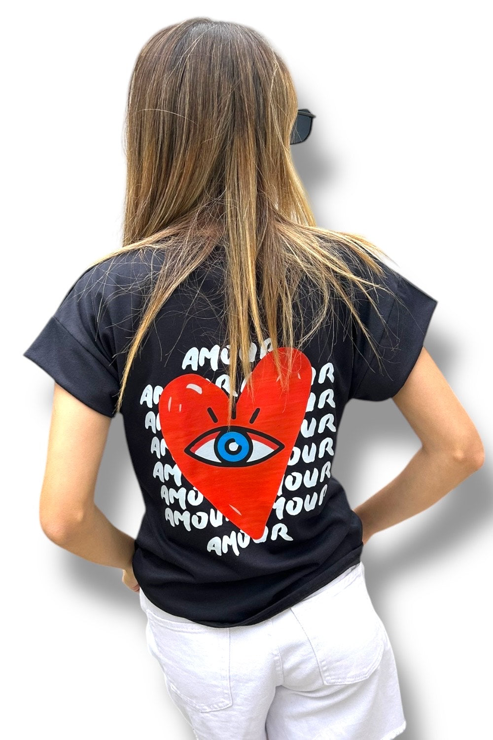 T-Shirt Black Amour