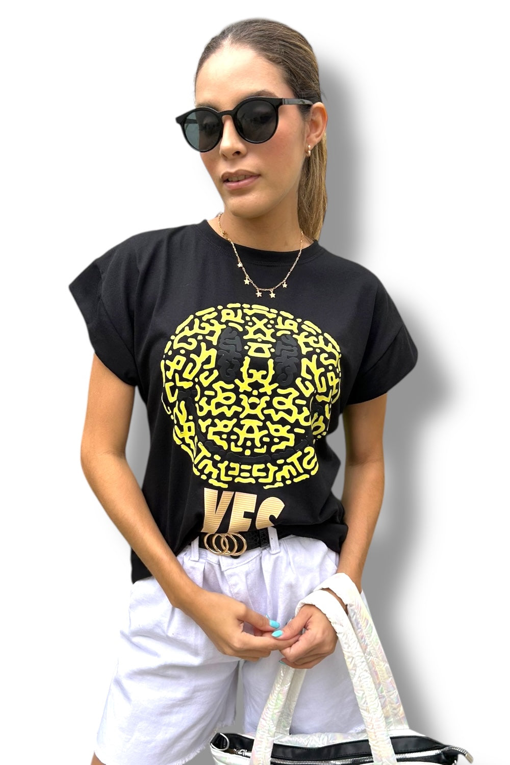 T-Shirt Happy Yes