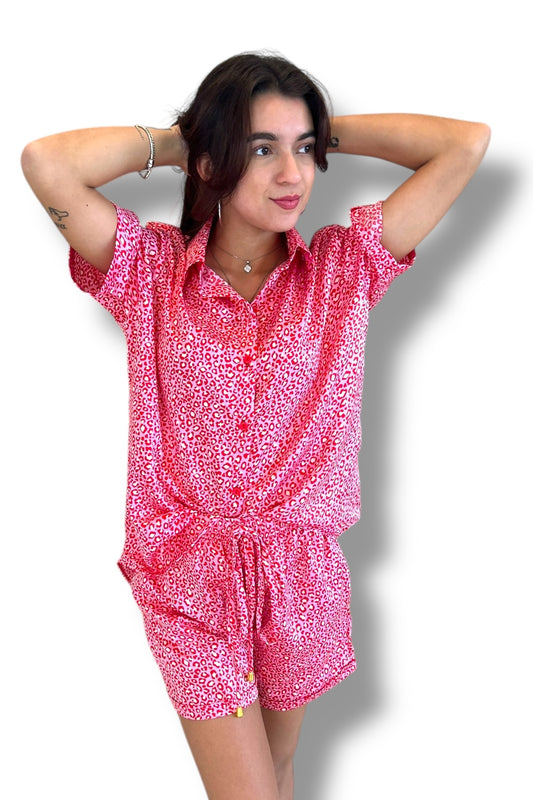 Pijama Fucsia Tiger