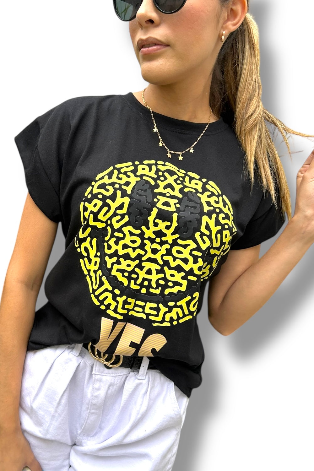 T-Shirt Happy Yes