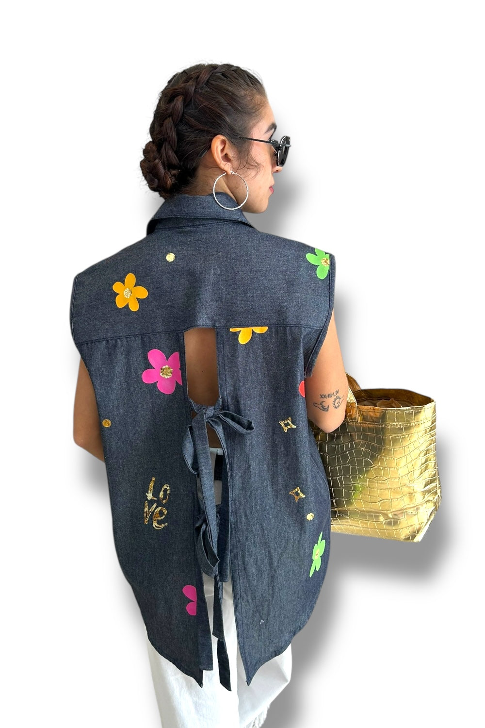 Blusa Colorful Flowers