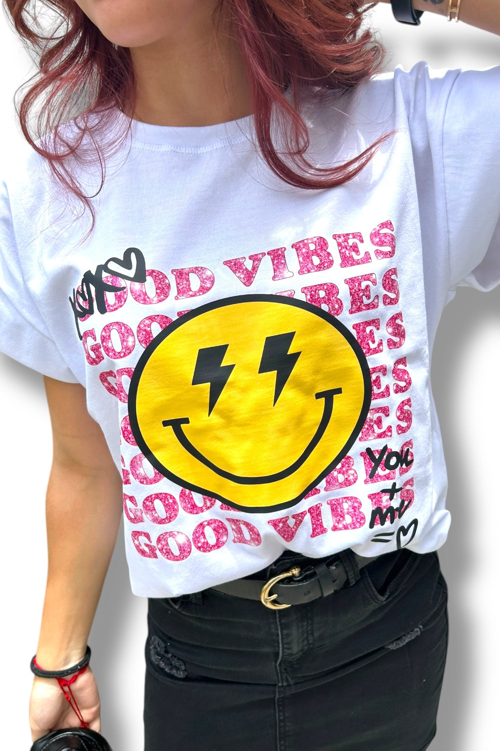 T-Shirt Lightning Smile