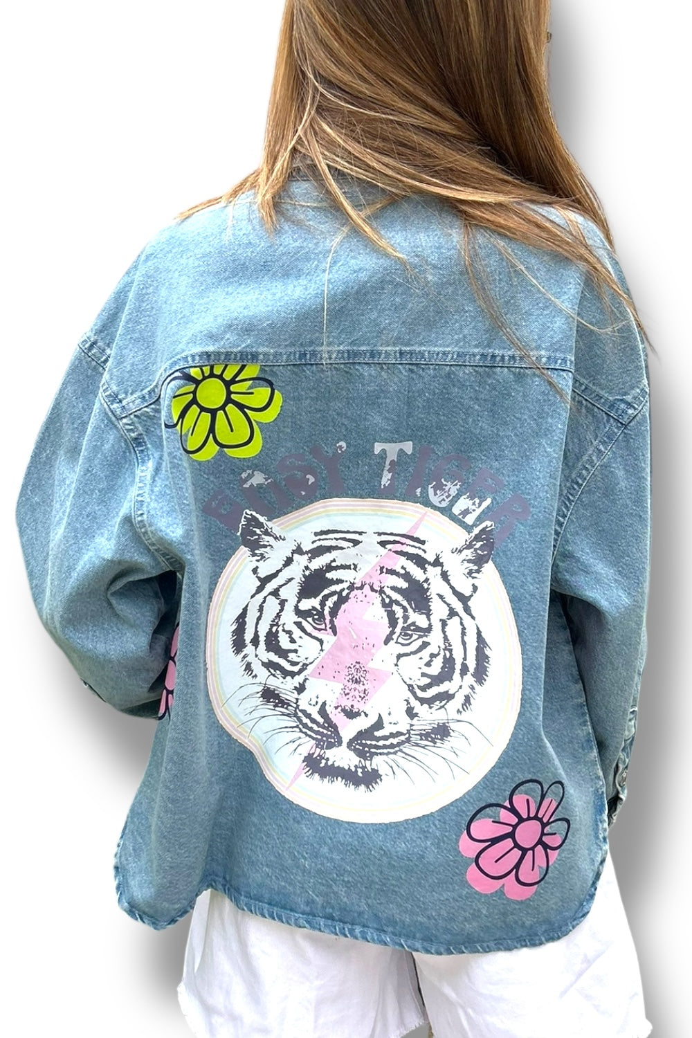 Chaqueta Tiger Flowers