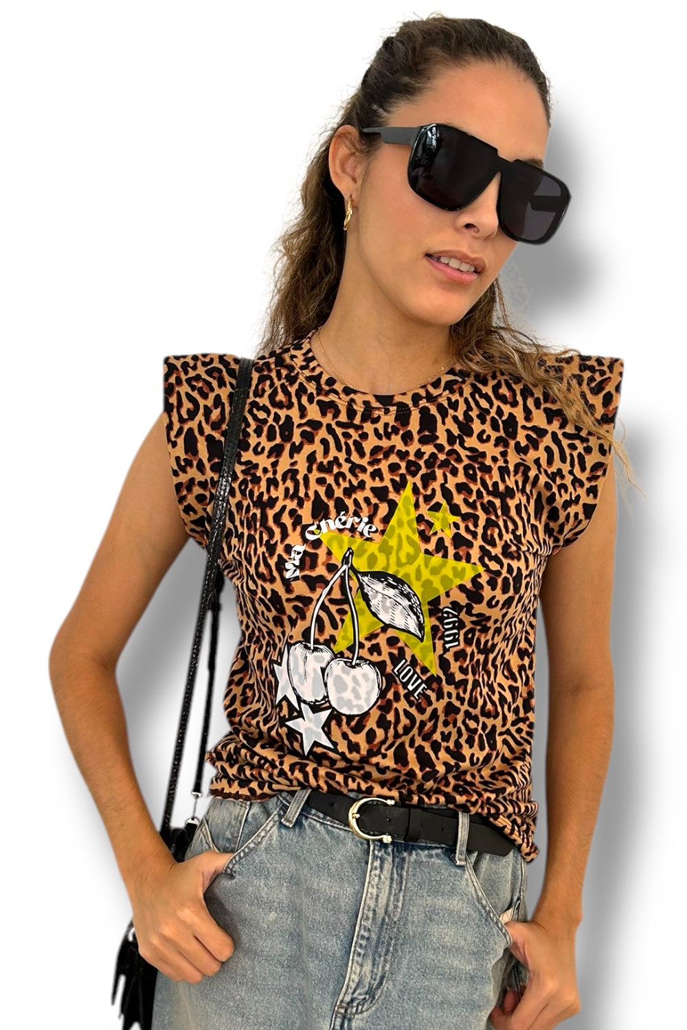T-Shirt Brown Star