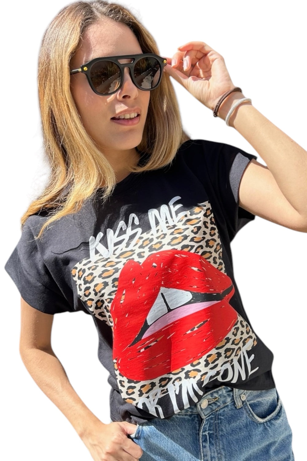 T-Shirt Kiss me