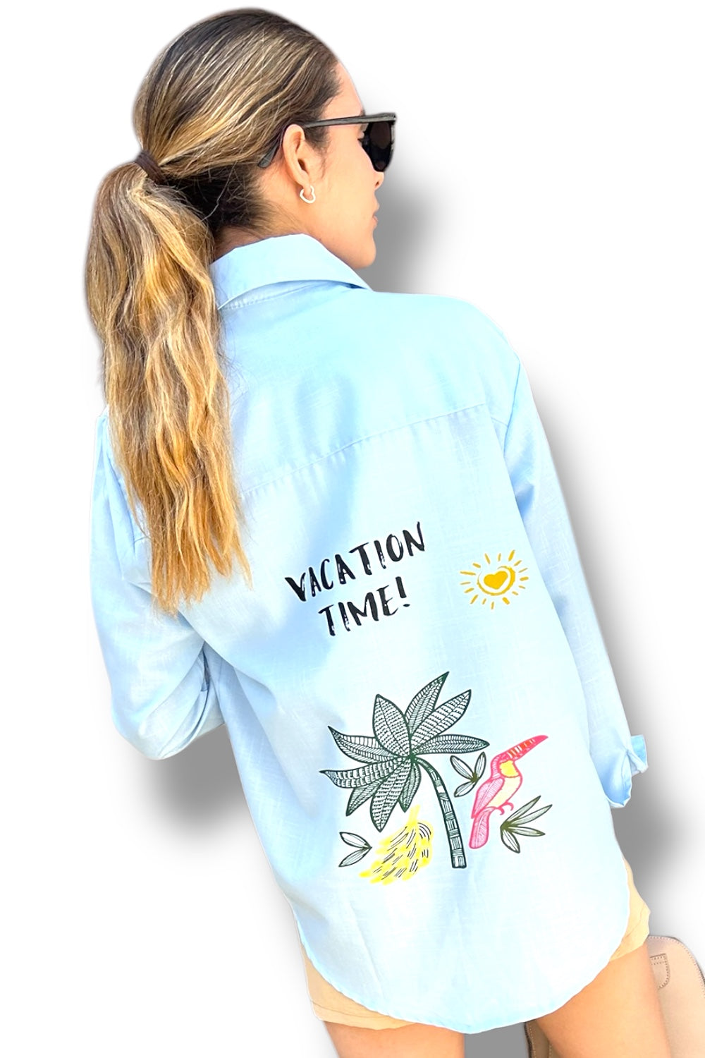 Blusa Vacation Time