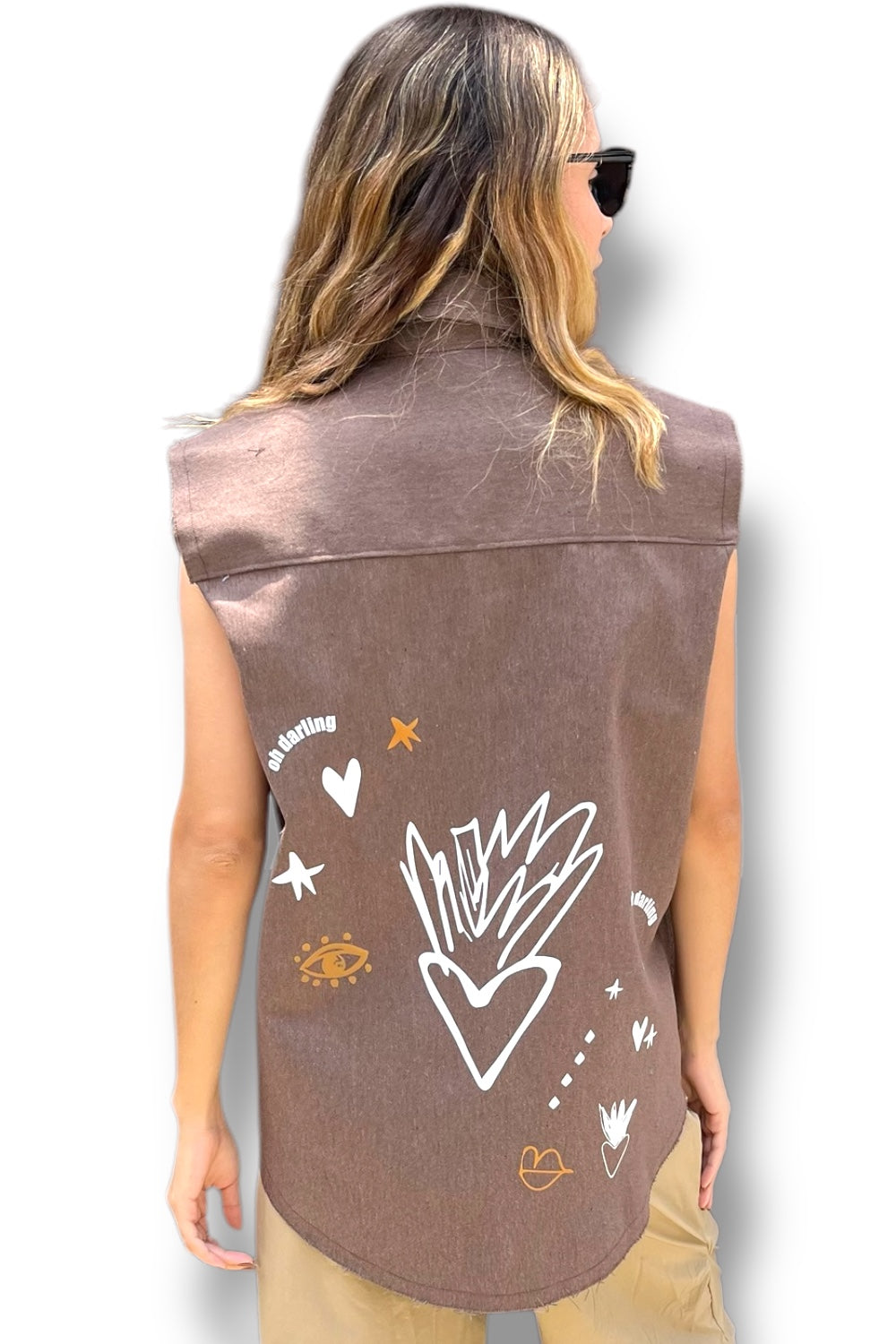 Chaleco Brown Love