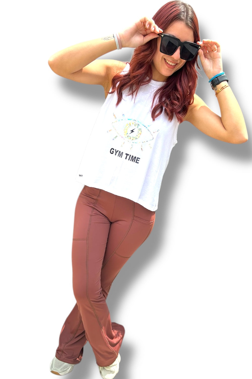 Leggins Brown Bota Ancha