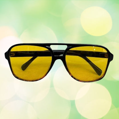 Lentes Aviadores Glasses Yellow