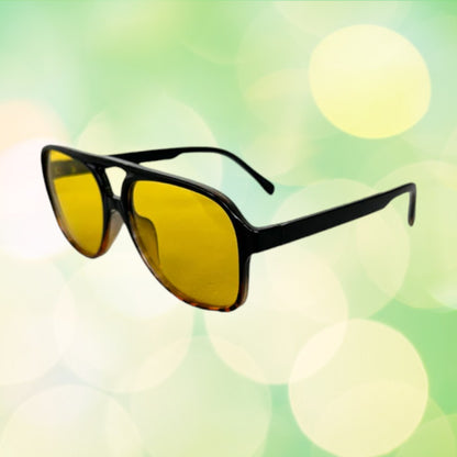 Lentes Aviadores Glasses Yellow