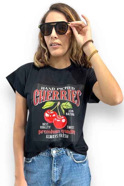 T-shirt Black Cherry