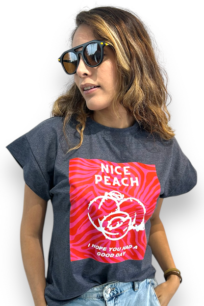 T-shirt Nice Peach