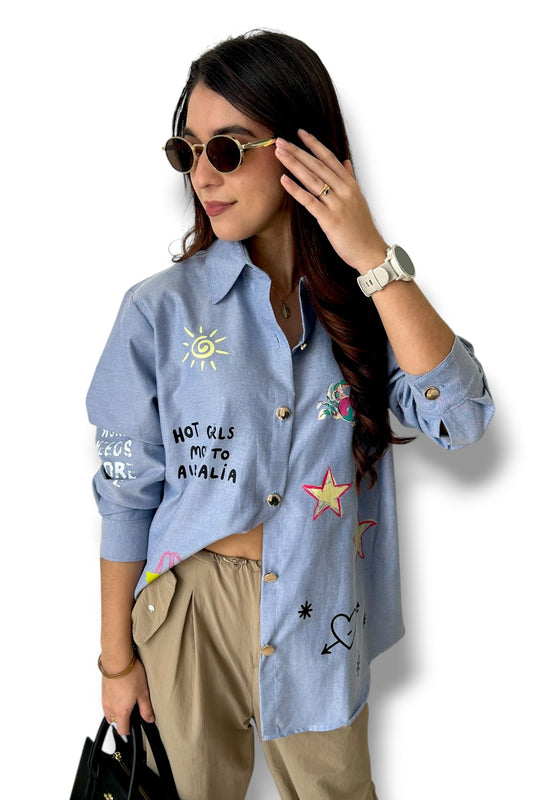 Blusa Vacation Time