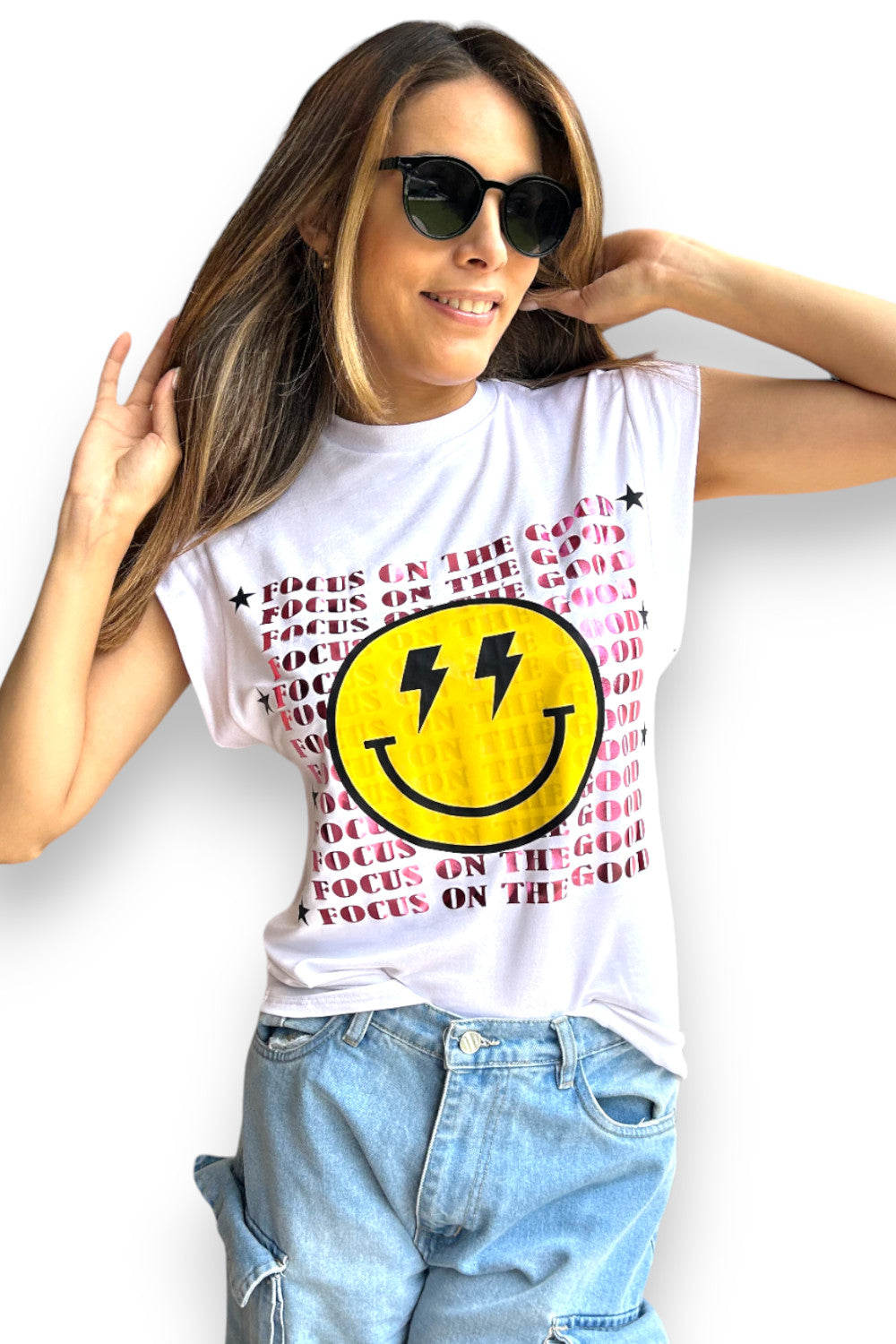 T-shirt Happy Yellow