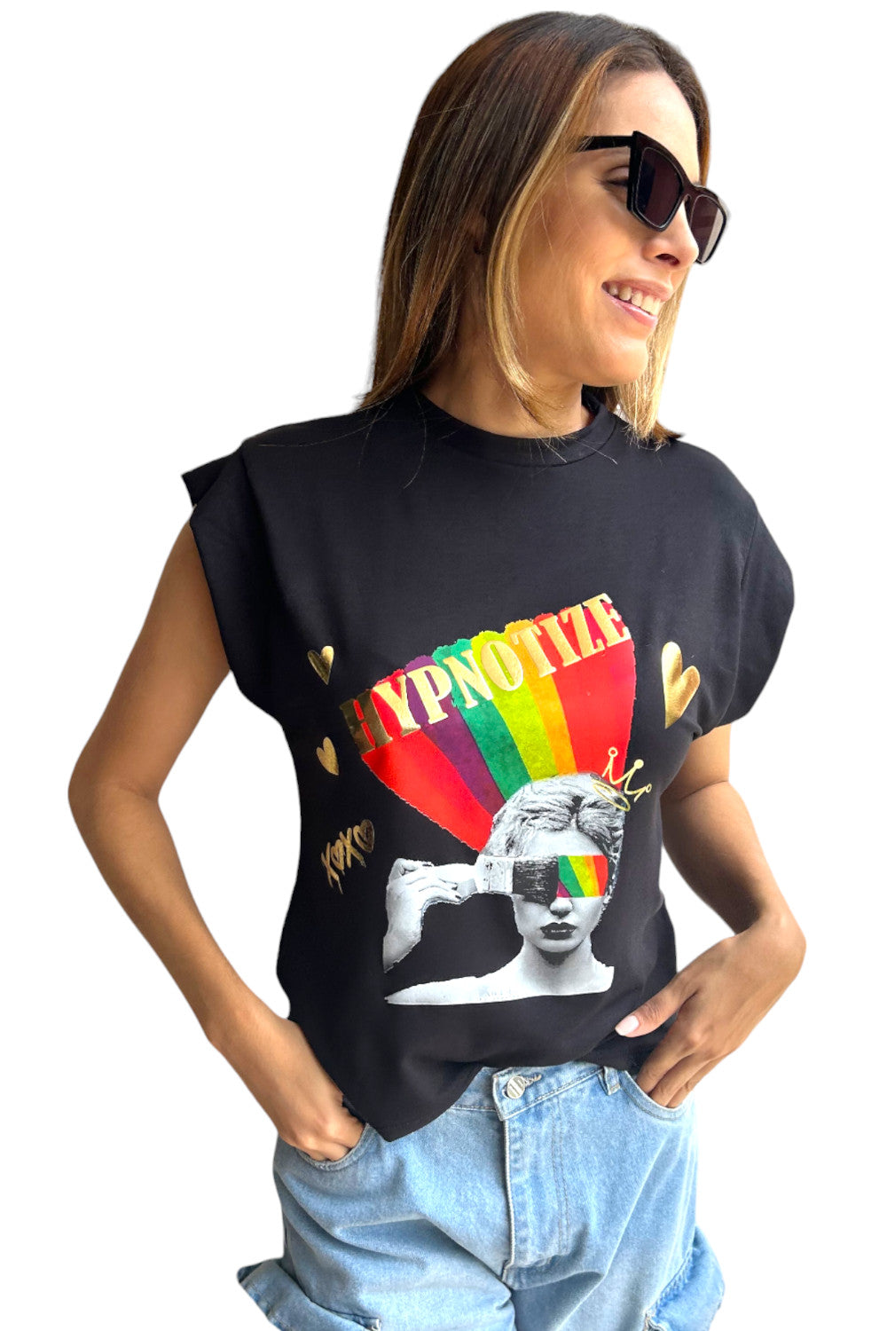 T-shirt Hypnotize Black