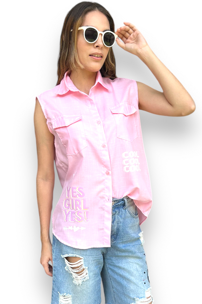 Blusa Pink Cool