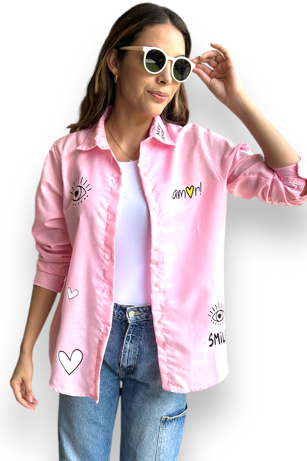 Blusa Pink Smile