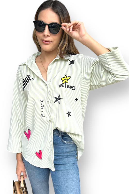 Blusa Amor Green