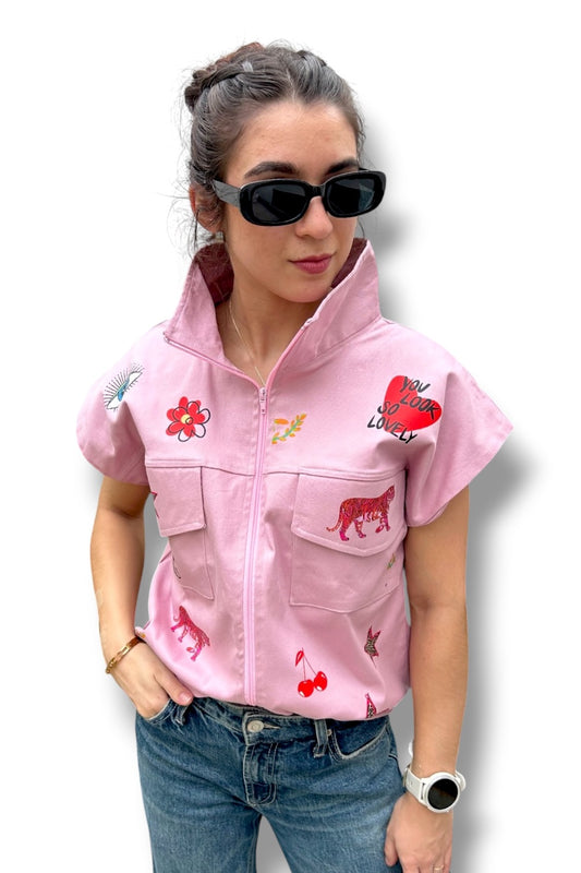 Chaleco Pink Tiger