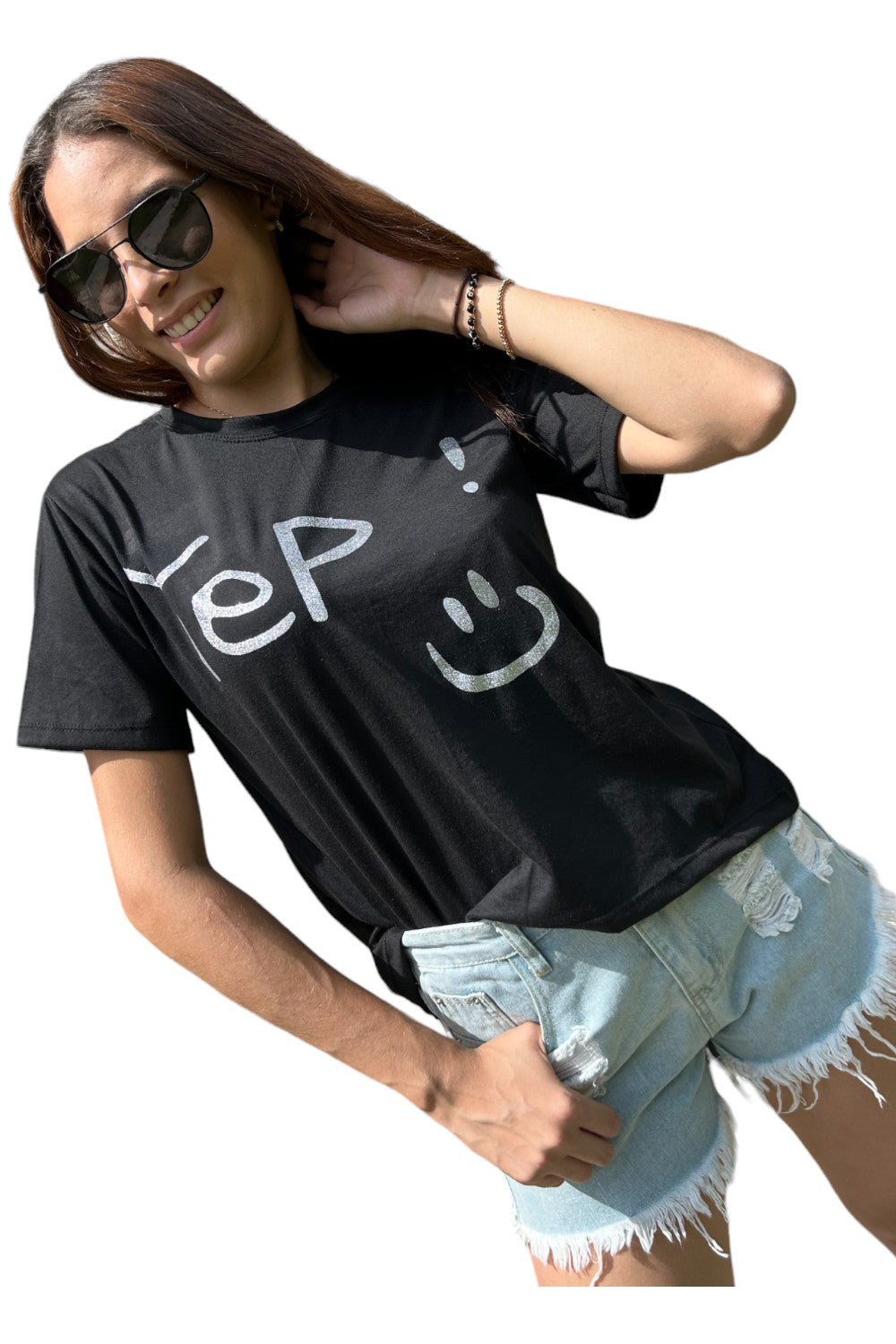 T-shirt "Black Yep"