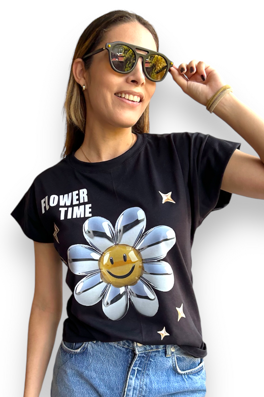 T-Shirt Flower Time