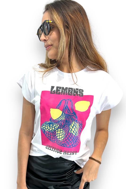 T-shirt Pink Lemon