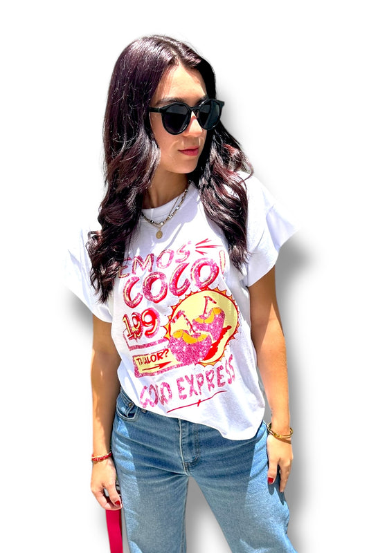 T-Shirt White Temos Coco