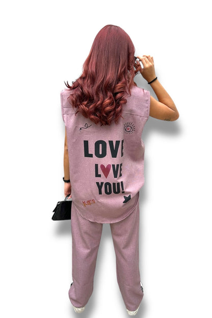 Conjunto Love Love You