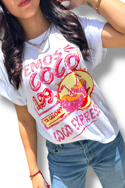 T-Shirt White Temos Coco
