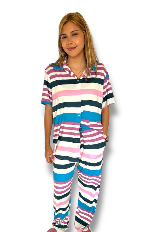Pijama Colorful Stripes