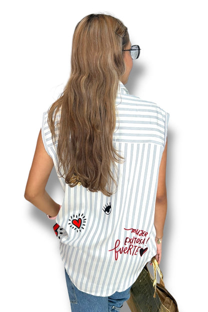 Blusa Sleeveless Successful Woman