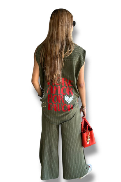 Conjunto Flower More Amor