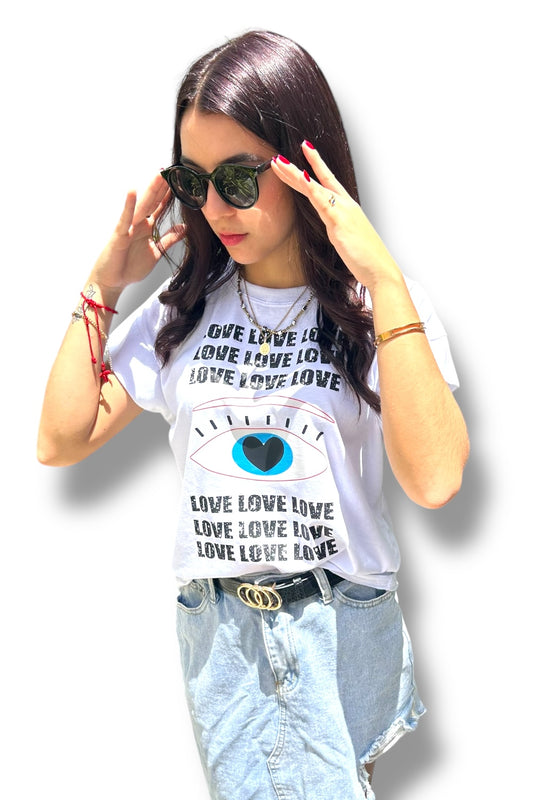 T-Shirt Eye Love