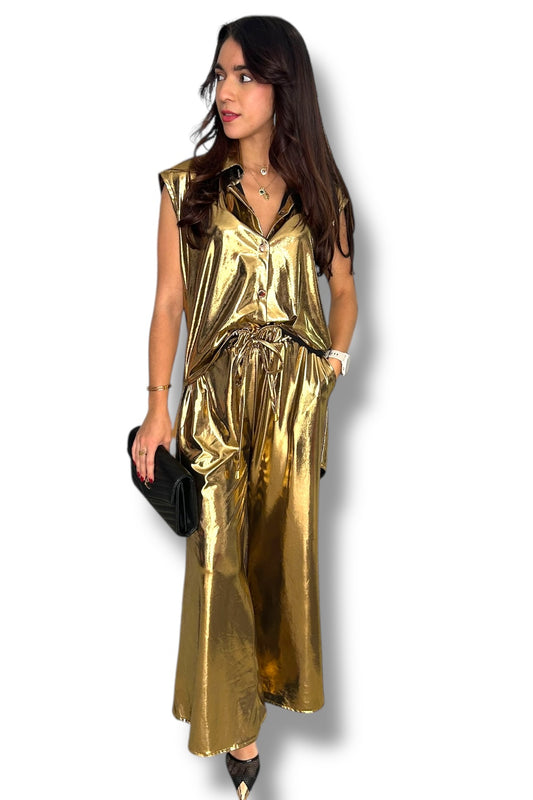 Conjunto Bathed In Gold