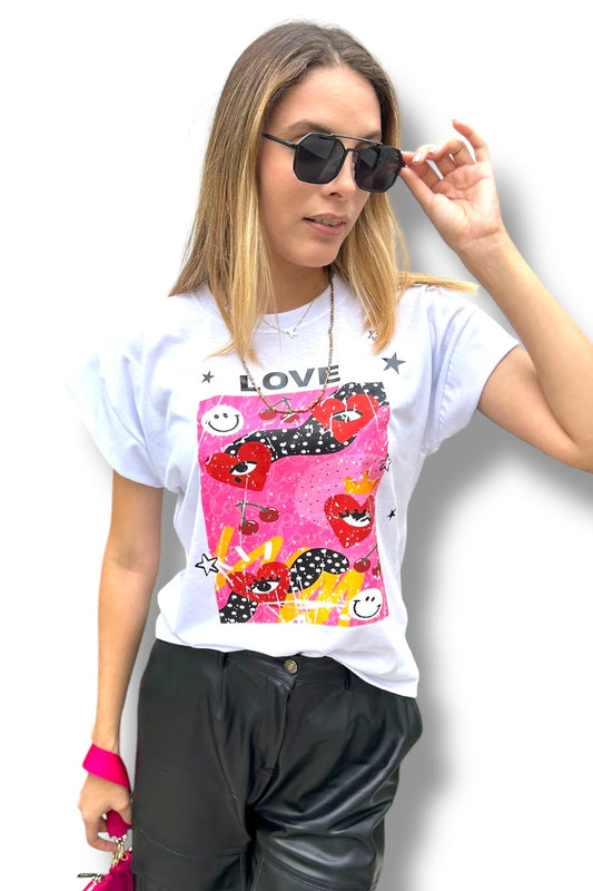 T-Shirt Love Cherry