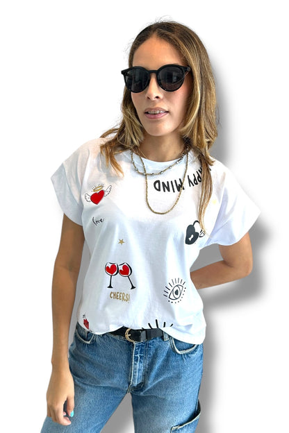 T-Shirt Happy Mind