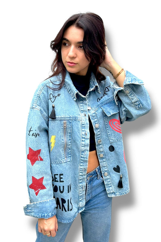 Chaqueta Je t'aime