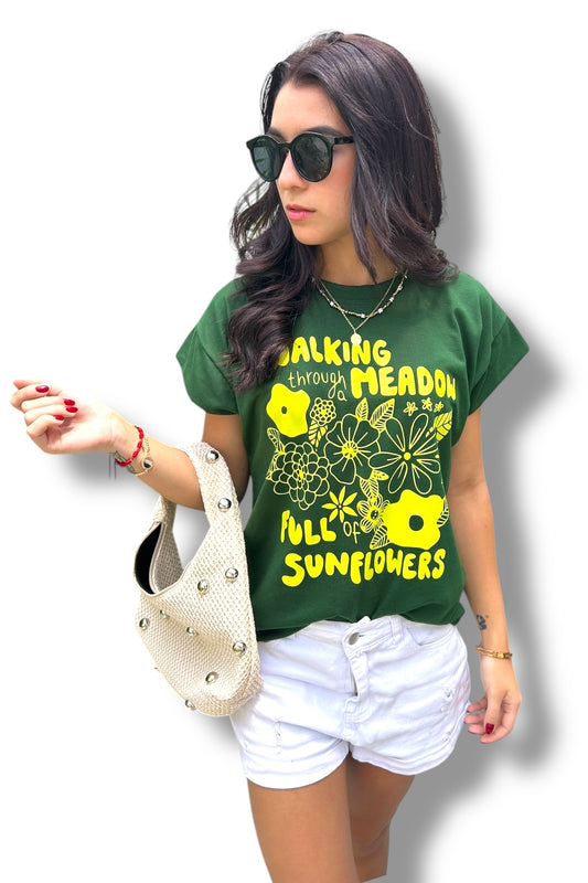 T-Shirt Sunflowers