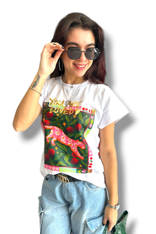 T-Shirt White U Are Loved