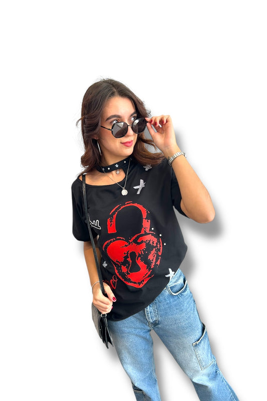 T-Shirt Love Key