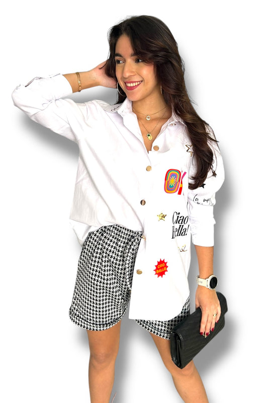 Conjunto Ok Ciao Bella