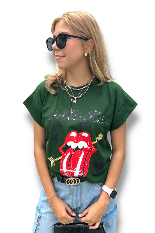 T-Shirt Rolling Green