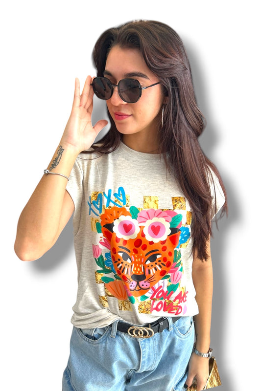 T-Shirt XOXO Tiger